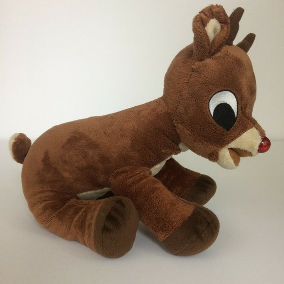 Rudolph The Red Nosed Reindeer Plush Stuffed Animal Island of Misfit Toys 12" - Picture 2 of 12